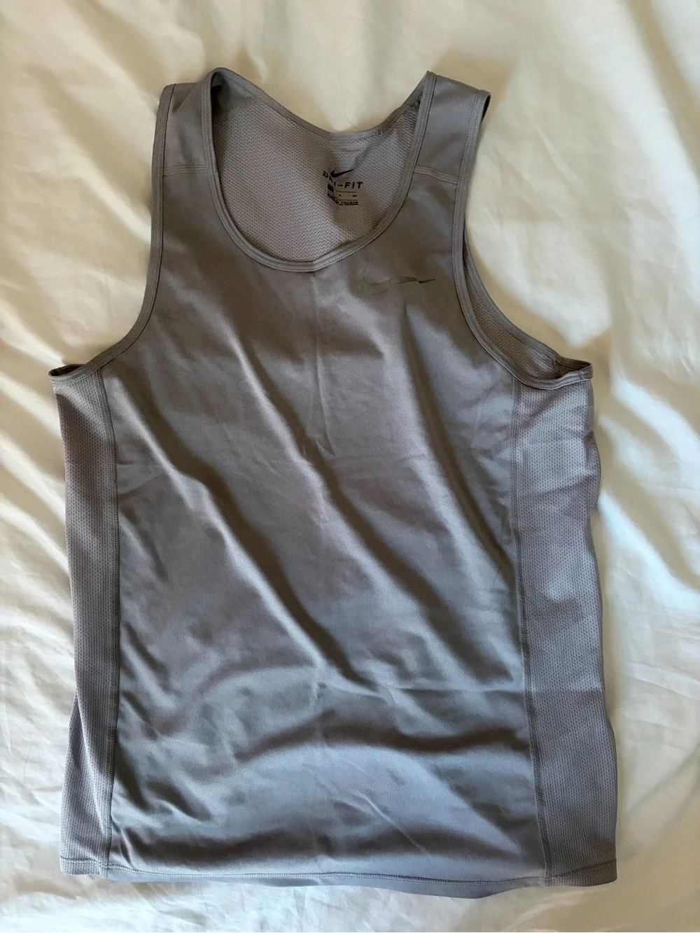Nike Men’s Grey Dri-FIT Tank Top